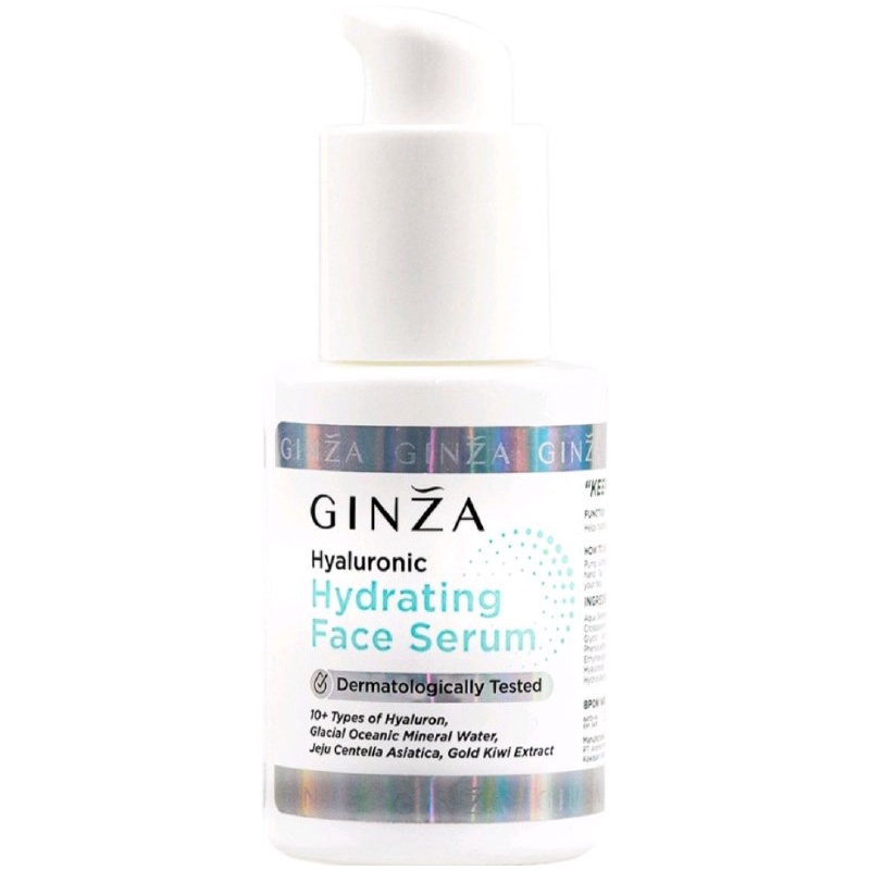 GINZA SERUM SKINCARE SERIES FACE SERUM BRIGHTENING / HYLU HYDRATING