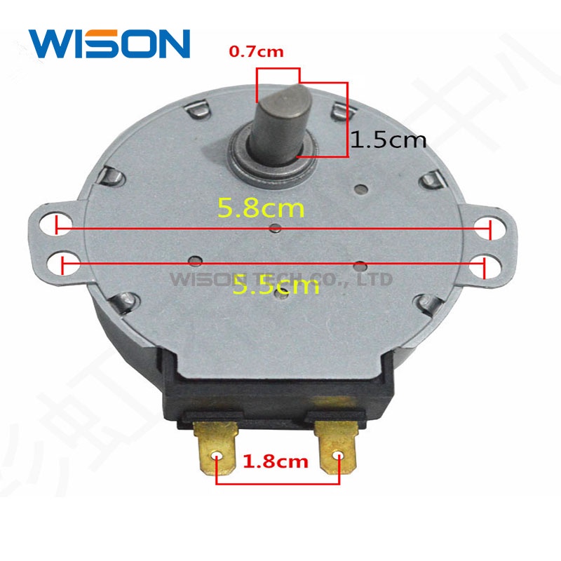 1pc Microwave Oven Synchronous Motor Tray Motor SSM-23H 6549W1S018A Untuk lg Microwave Oven Parts Aksesoris