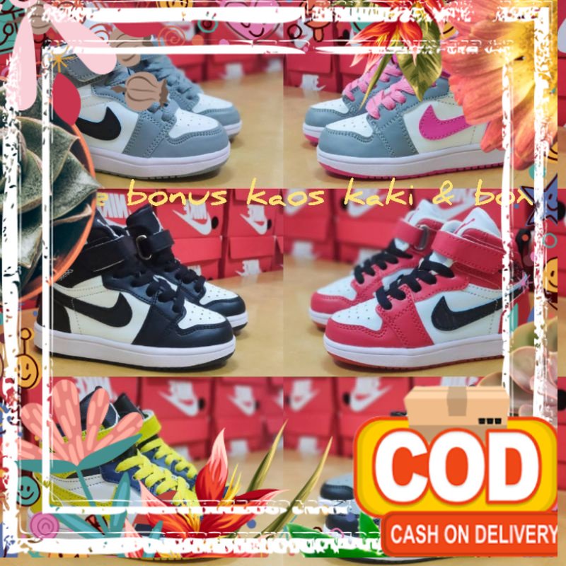 SIZE 19~37 SEPATU JORDAN ANAK // SEPATU ANAK LAKI // SEPATU ANAK PEREMPUAN // SEPATU JORDAN RETRO AN