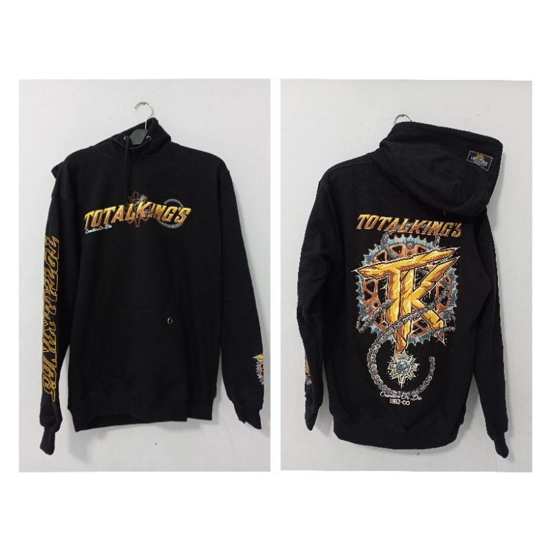 HOODIE SWITER TOTAL KINGS VOL 4 BLACK GOLD LIMITED EDITION