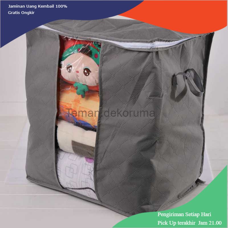 TD- TMP Urijk Kantong Organizer Penyimpanan Pakaian Fabric Storage Box - M1466