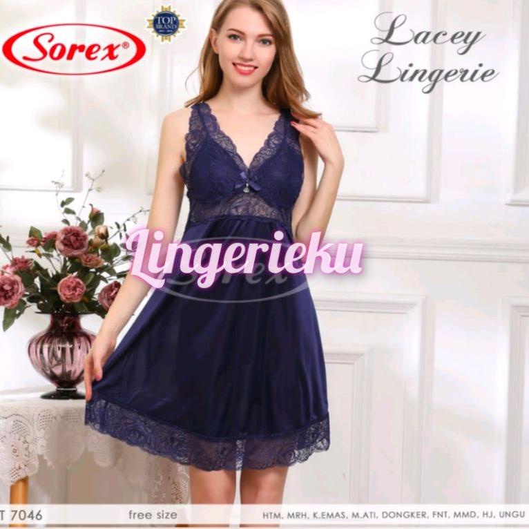 TREN TERBARU Sorex 7046 BT Baju Tidur Wanita Lingerie Sorex Exclusive