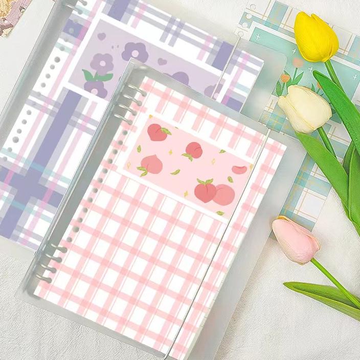 

Terlaris ✨ -Buku Vivid Lose Leaf Binder A5 Notebook 60 Halaman Warna Pastel cute- 2.2.23