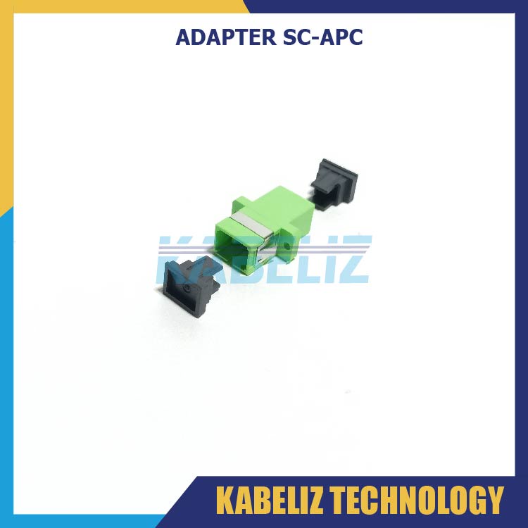 adapter sc apc optic konektor fiber optik odp ftth internet rt rw net murah