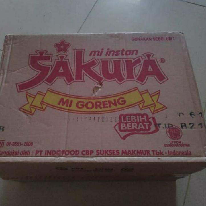 

❅ Mie instant Sakura Goreng 1 dus isi 40pcs ▼