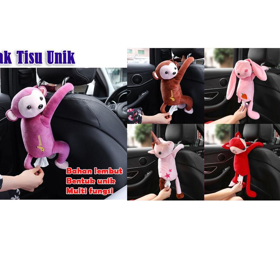 ☜ Kotak Tisu Mobil Ruang Tamu Rumah Dapur Kotak Tisu unik Tempat Tisu Kotak Tisu Monyet ❆