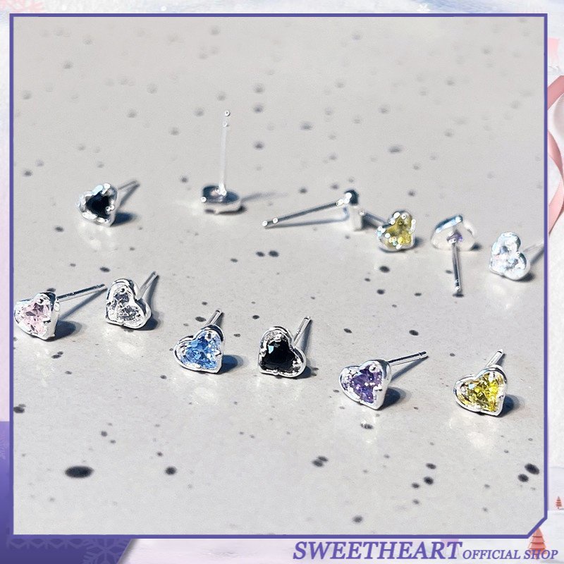 Tulang Rawan Cincin Telinga Earbone Stud Love Keren Cochlear Ear Stud Earrings Simple SWET HEART JEWELRY