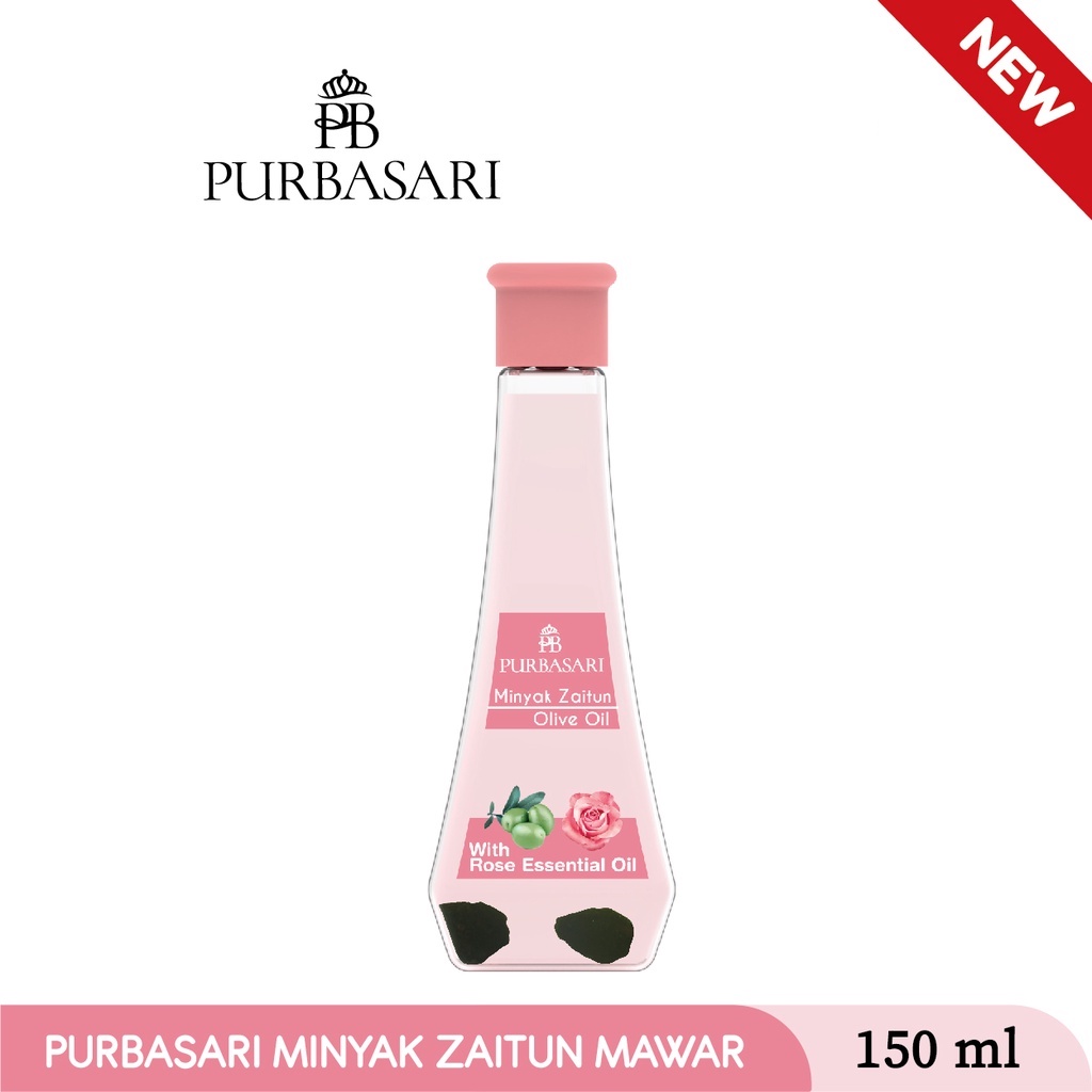 ★ BB ★ Purbasari Minyak Zaitun Mawar 150ml - Rose Essential Oil