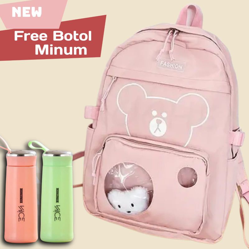 Tas Ransel Wanita Terbaru Tas Ransel Panda Tas Sekolah cute