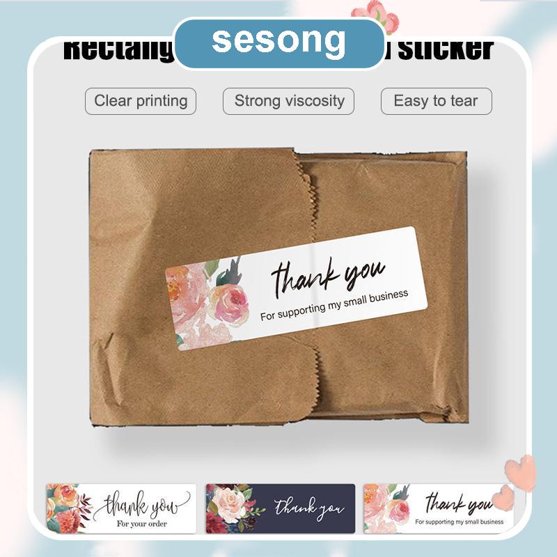 

120 pcs Stiker Label Thank You For Your Order SS