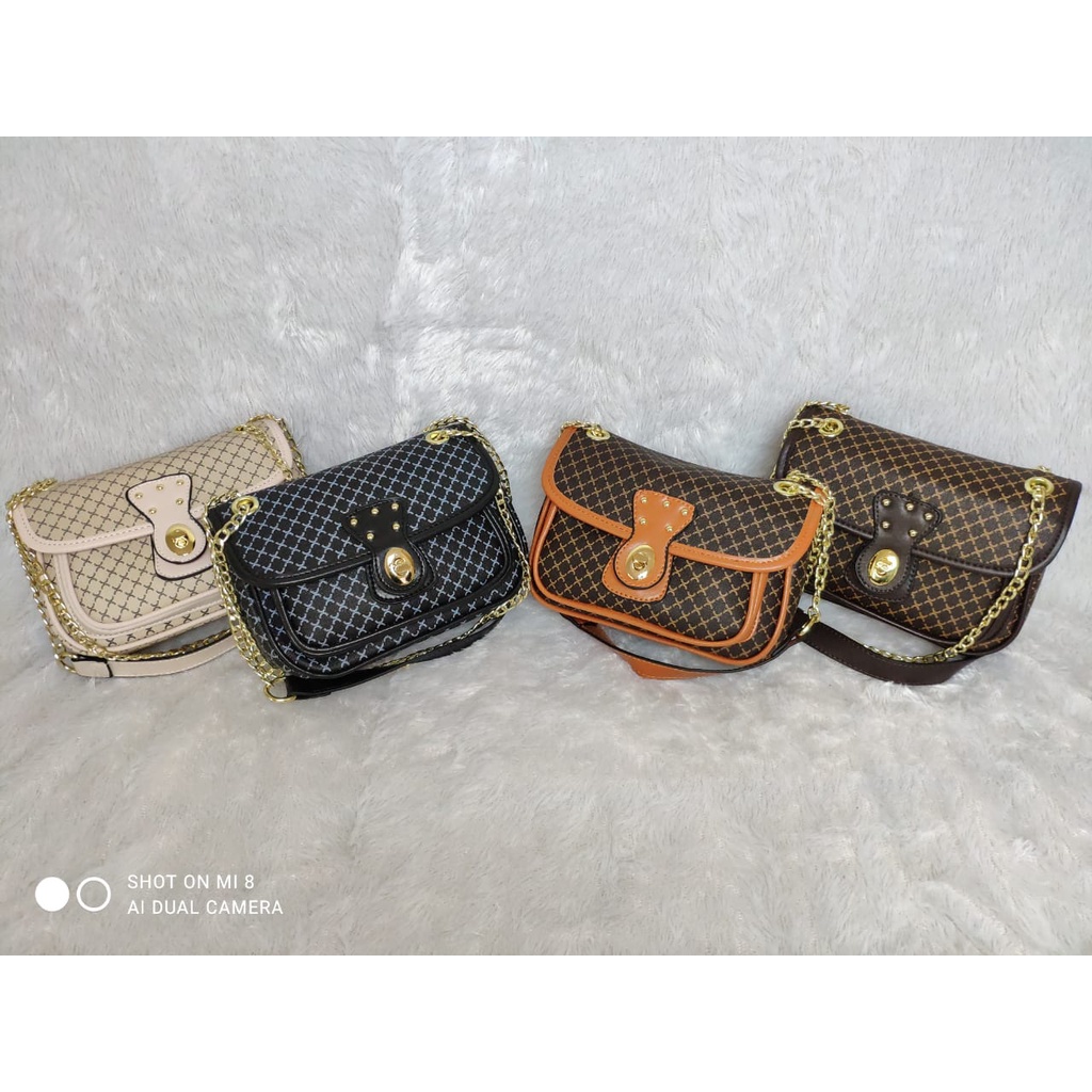 JK 3015 1KG MUAT 2PCS TAS SELEMPANG FASHION IMPORT Y9211 P9069