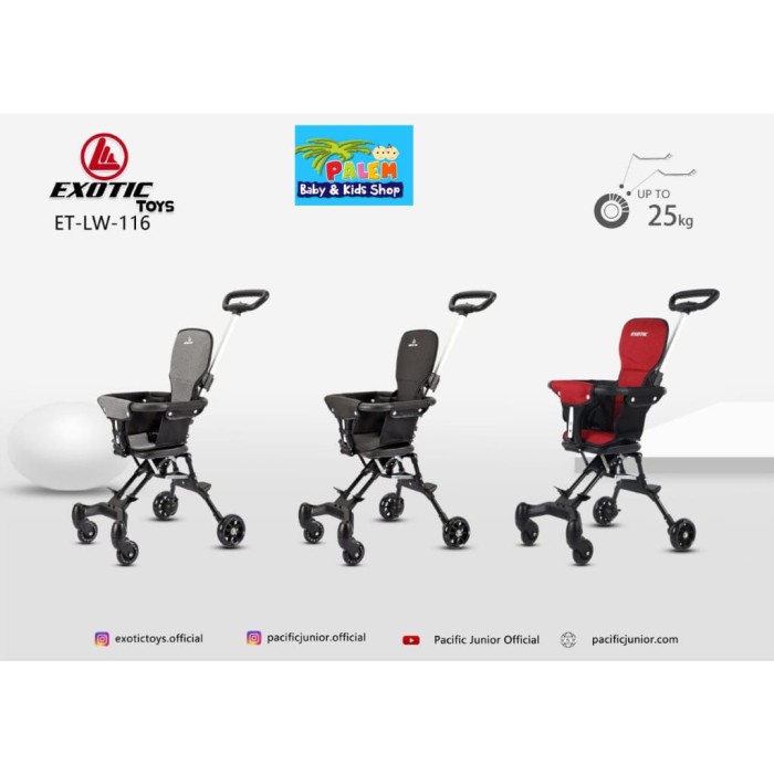 Exotic Stroller Traveller ET LW-116/ Kereta Dorong Bayi