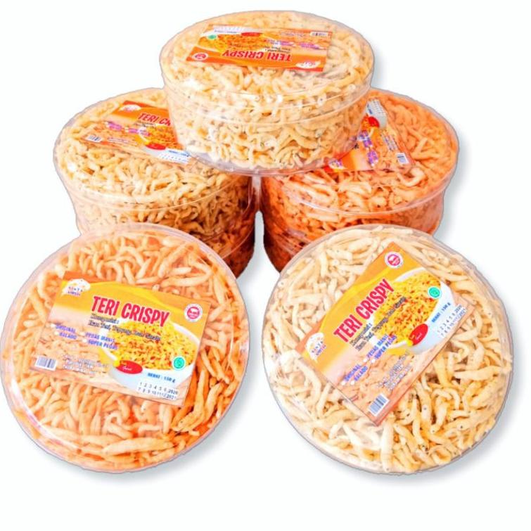 

V95 Teri Crispy kualitas Super 150 Gram- Teri Krispi Non MSG & Pengawet/ cemilan teri/ camilan teri READY ピ