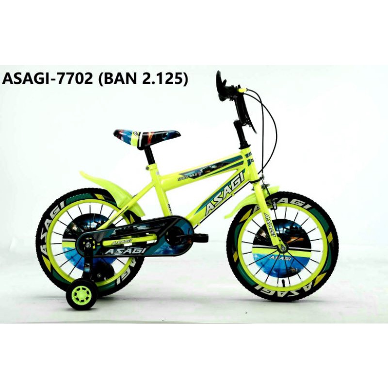 Sepeda Bmx 16 inch anak laki 5 sd 8 thn sesuai gambar dipajang 16 inch 5 sd thn 100 persen baru