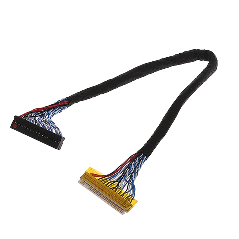 Btsg 8bit LVDS Kabel FIX-30 Pin 2ch Untuk Controller Panel LCD/LED 17-26inch 25cm