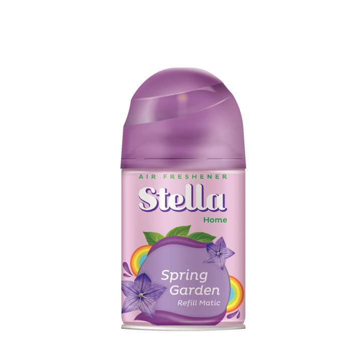 Stella Matic Refill Spring Garden 225ml - Refill Pengharum Ruangan Otomatis