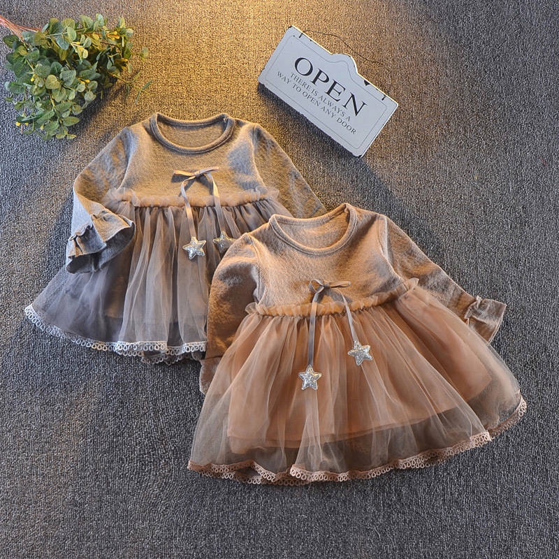 (Fancy Series ) - Dress Anak Perempuan kualitas Import Size Bayi - 3 Tahun - Seri Korea Dres KOLEKSI PREMIUM Babycinnamon