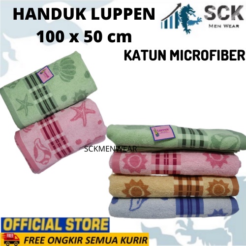 Handuk Mandi LUPPEN Star 100x50cm / Handuk Mandi Handuk 50 x 100 cm Lembut / Lupen - sckmenwear GROSIR