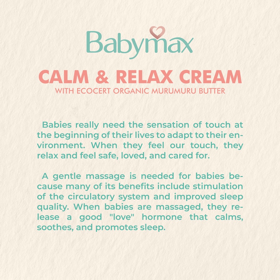 BABYMAX CALM AND RELAX CREAM 25GR