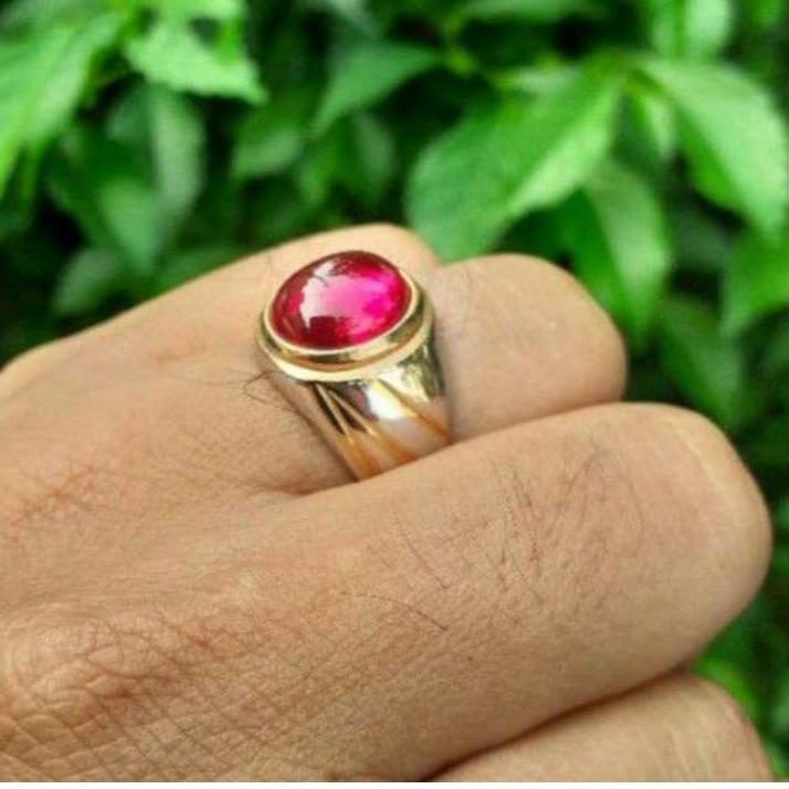 ❈ CINCIN BATU AKIK MERAH DELIMA BANGKOK ASLI ❆