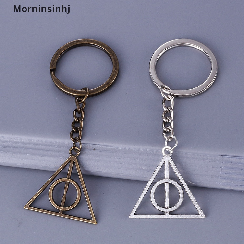 Mornin Kalung Segitiga The Deathly Hallows Pendant Necklaces Film Trendy Perhiasan id