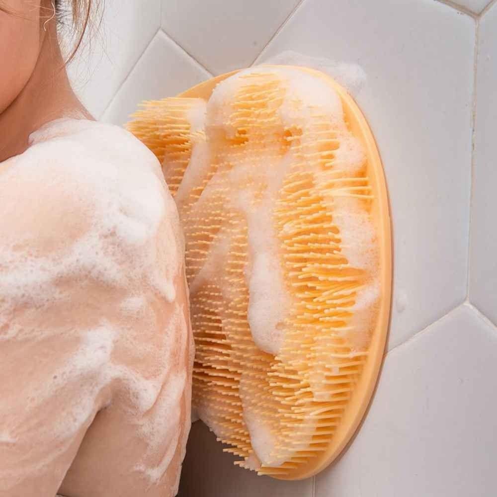 Sikat Cuci Kaki Nanas Rumah Bath Pad Shower Massage Alas Pijat Kaki