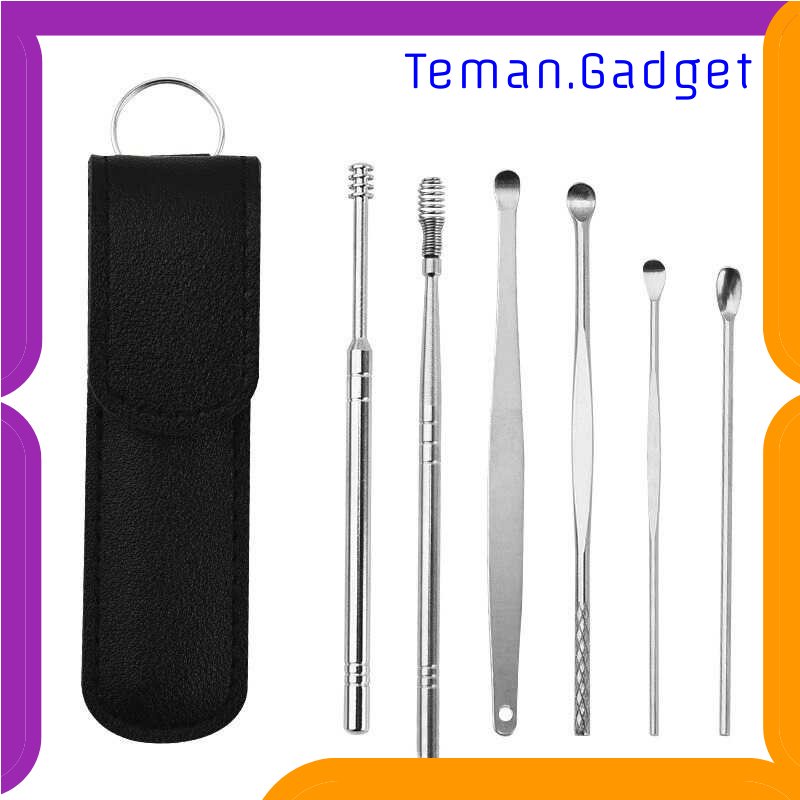 TG - PRW Set Pembersih Telinga Korek Kuping 6 PCS - CW36