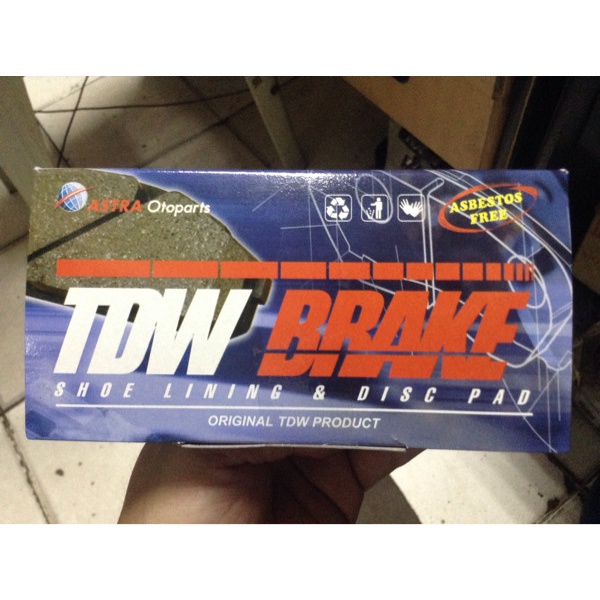 Brake Brake Pad / Kampas Rem Dpn Avanza All Tdw ( 10111 )