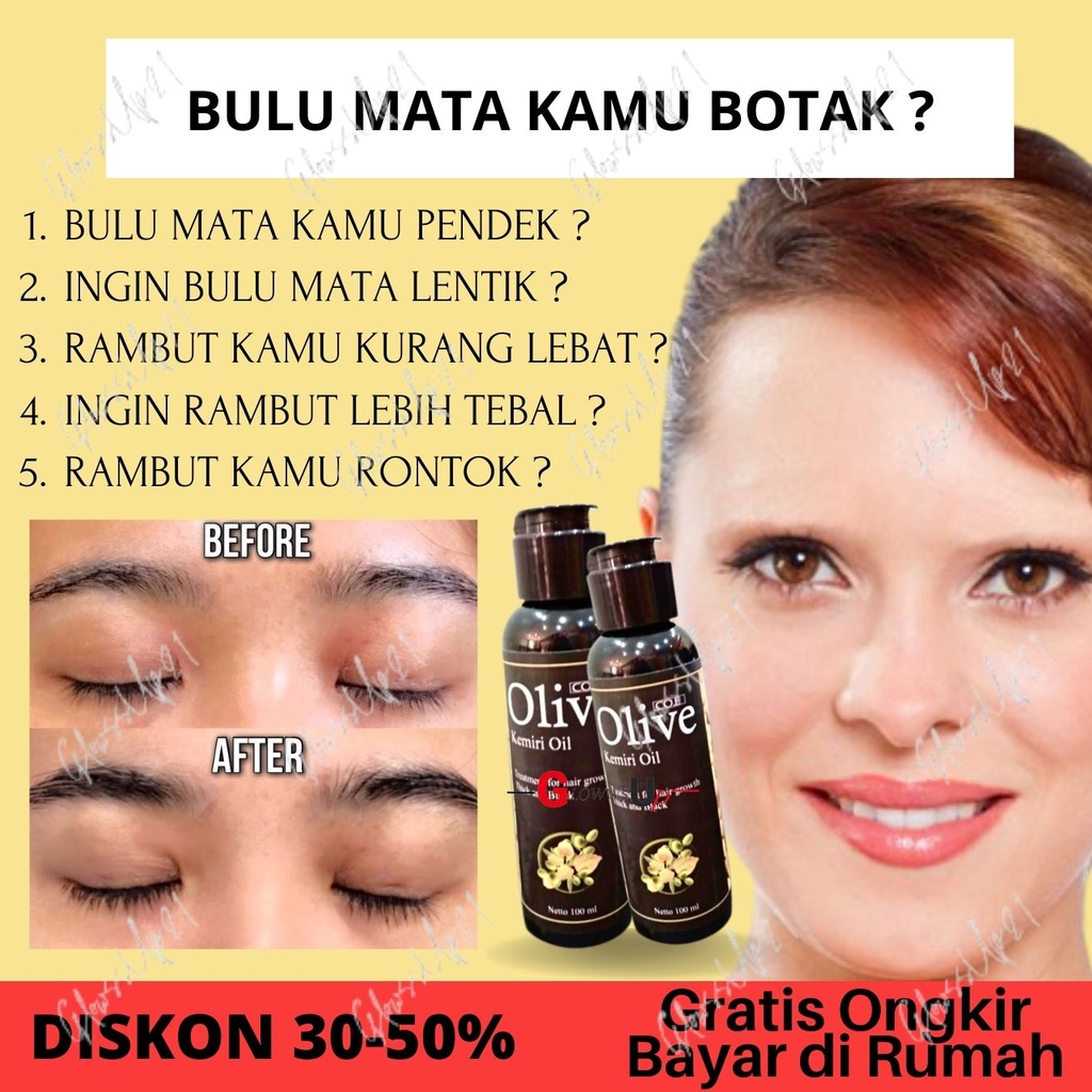 OLIVE KEMIRI OIL 100ML - SYB KEMIRI OIL - MINYAK KEMIRI OLIVE SYB