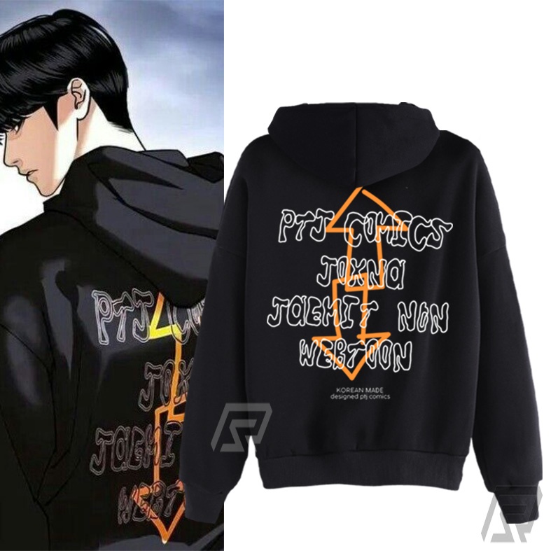 Hoodie Lookism PTJ COMICS Webtoon Korea
