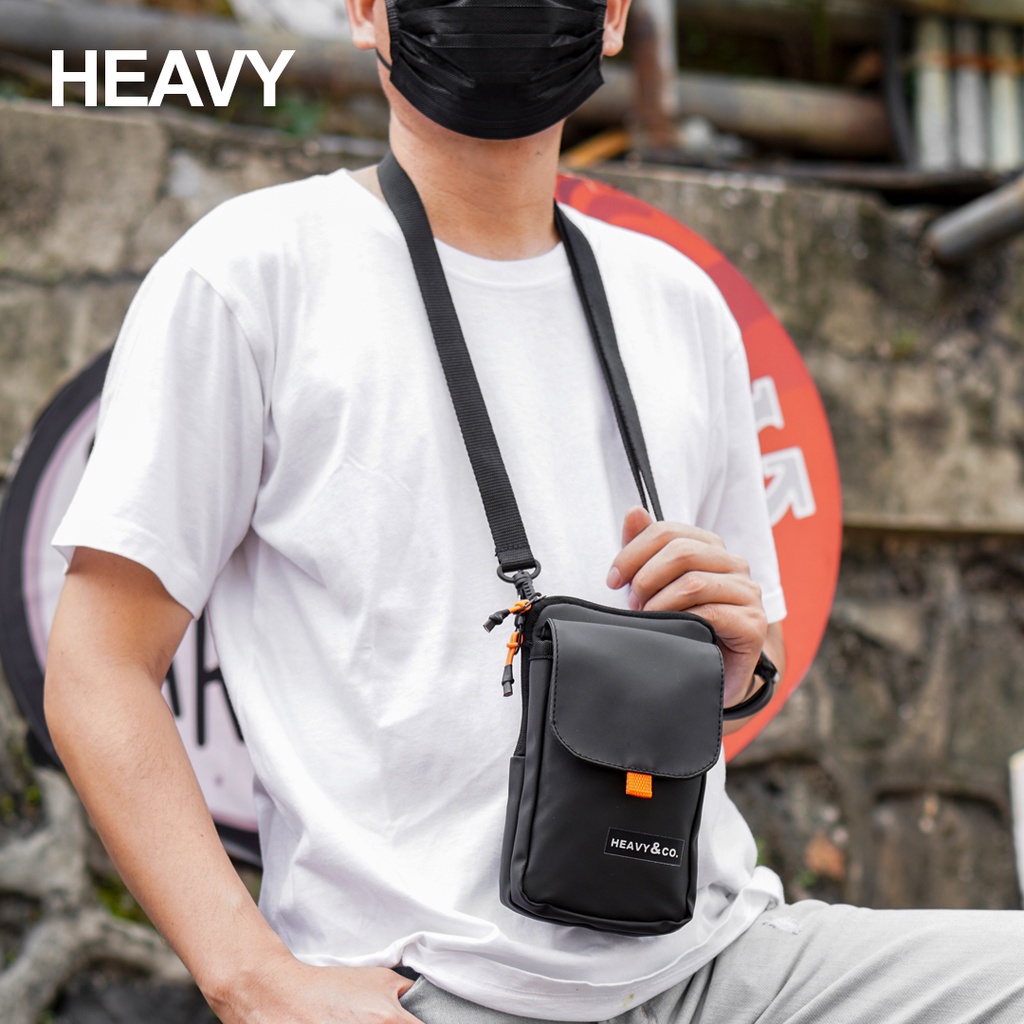 Heavy Pouch Wallet Phone Waterproof | Tas Selempang Hp Heavy | Sling Pouch Bag Handphone