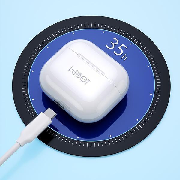 Robot Tws Bluetooth Headset Airbuds T50