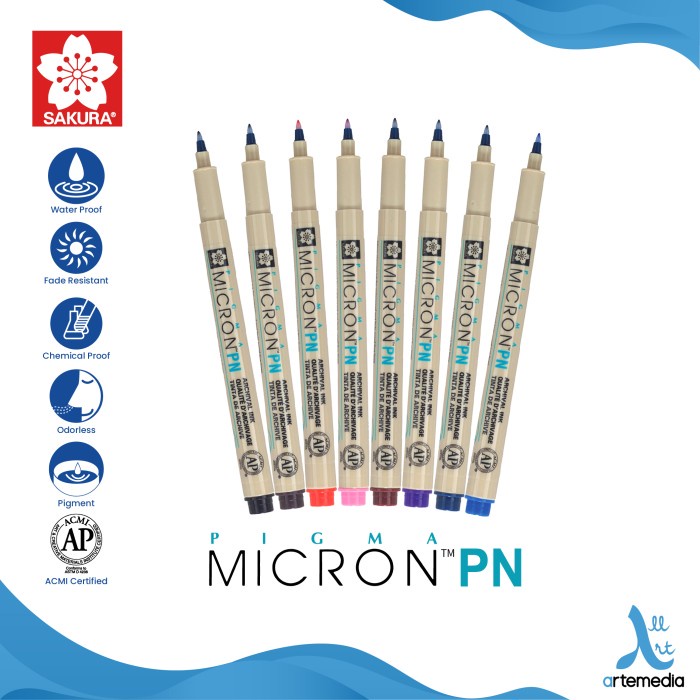 

Terlaris Drawing Pen Sakura Pigma Micron Pn Pigment Ink Pulpen Gambar