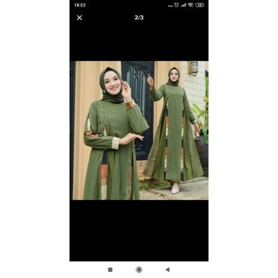 Abaya Kanaya ceruty babydoll