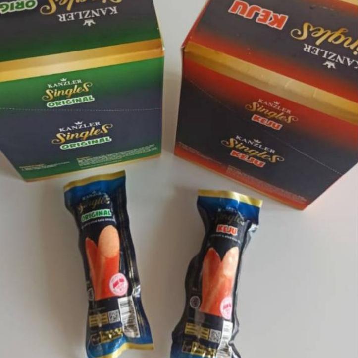 

➶ 1 BOX KANZLER SINGLES SOSIS BAKSO ISI 12 PCS 1 DUS 1 LUSIN ○