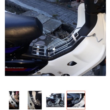 Bagasi tengah motor honda grand / Bagasi Honda Astrea Grand Bahan : Besi tebal premium