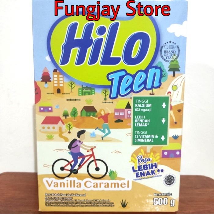 

[ COD ] HiLo Teen Vanilla Caramel 500gr