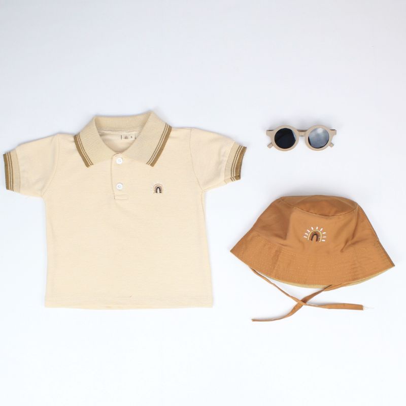 ZANE TOP ( Kaos Polo Kemeja kerah anak perempuan dan anak laki laki laki)