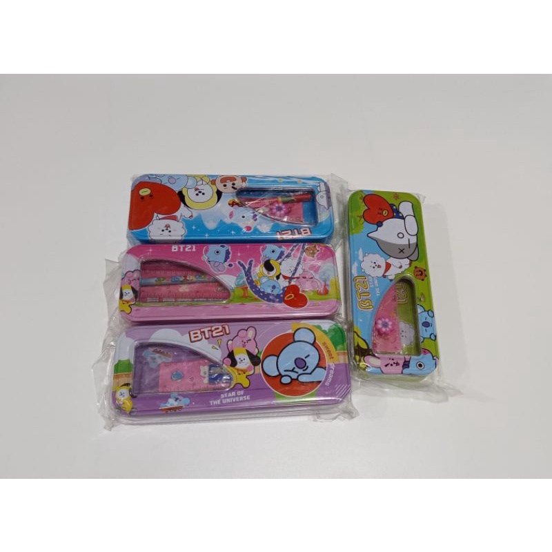 

Kotak Pensil Karakter Set Murah/Motif BTS K668/Cepuk Murah berkualitas Bt21