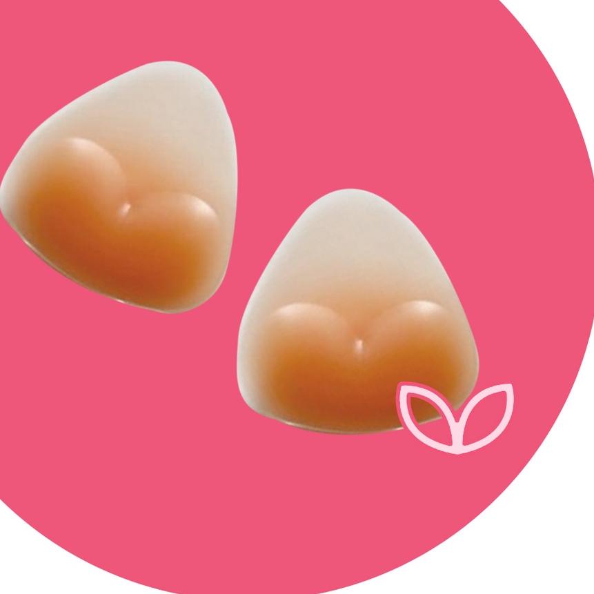 ✳ Pluffyschoice Silicone BB Pads Enhancer Push Up Bra Pads ♪