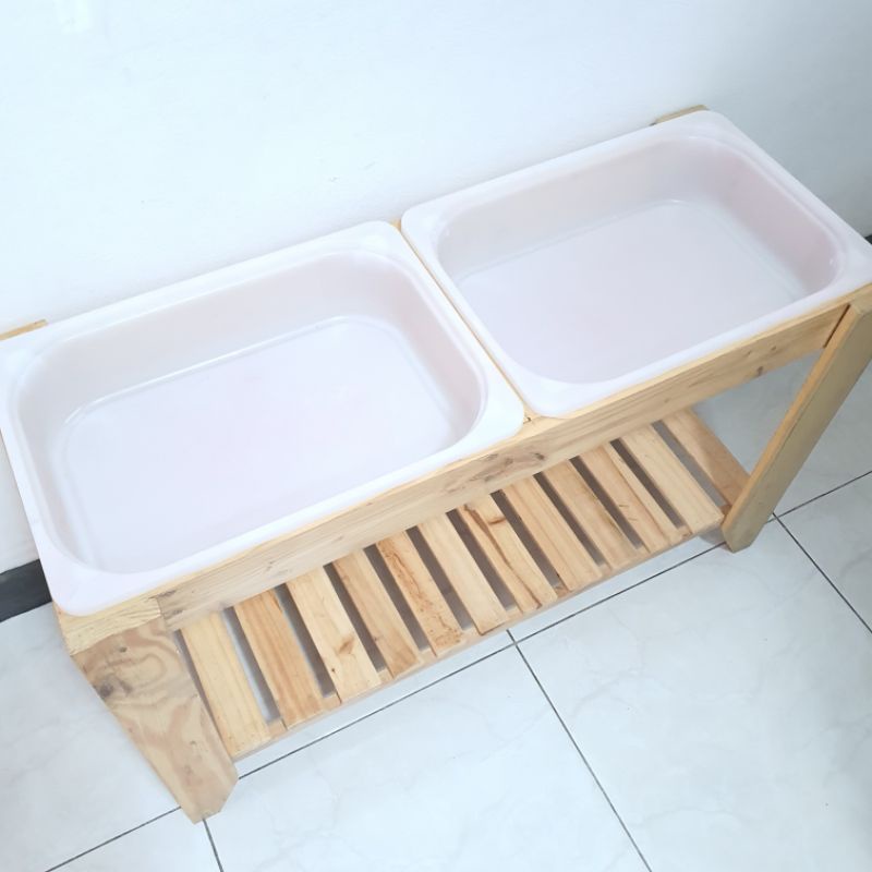 EBM big size sensory table - meja sensory montessori  Preloved