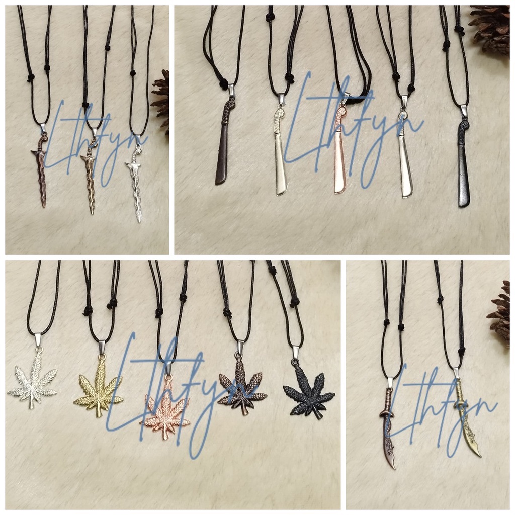 KALUNG TALI MOTIF PRIA DAN WANITA LOKAL // UNISEX