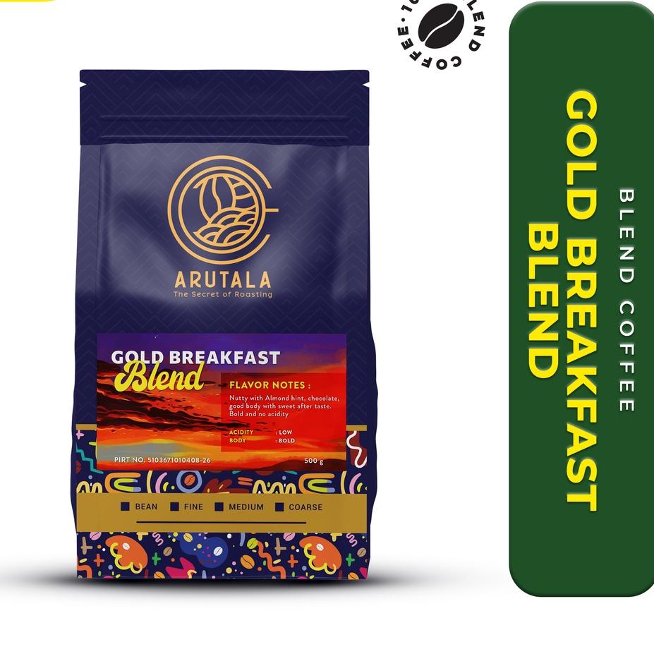 

♕ ARUTALA Kopi Gold Breakfast Blend 500 gram ♠