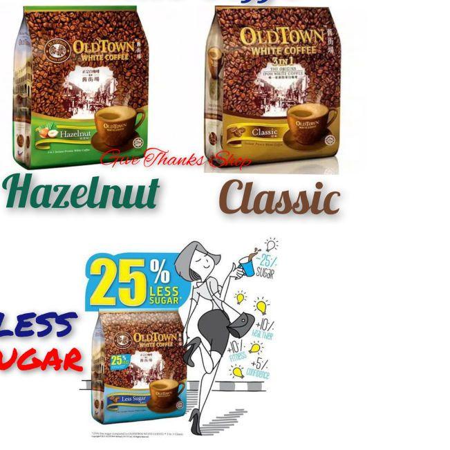 

☄ OldTown White Coffee Hazelnut - Classic 3 in1 Malaysia ➷