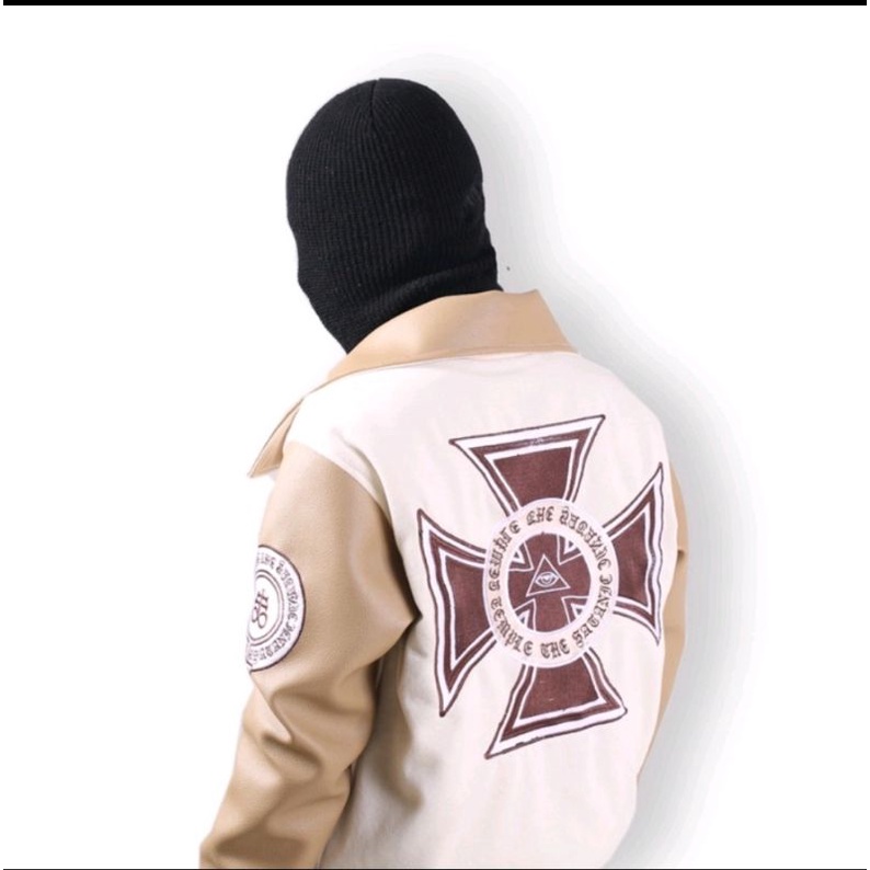 Lucyhail Varsity Jacket drop 3 "The Temple of satanic"