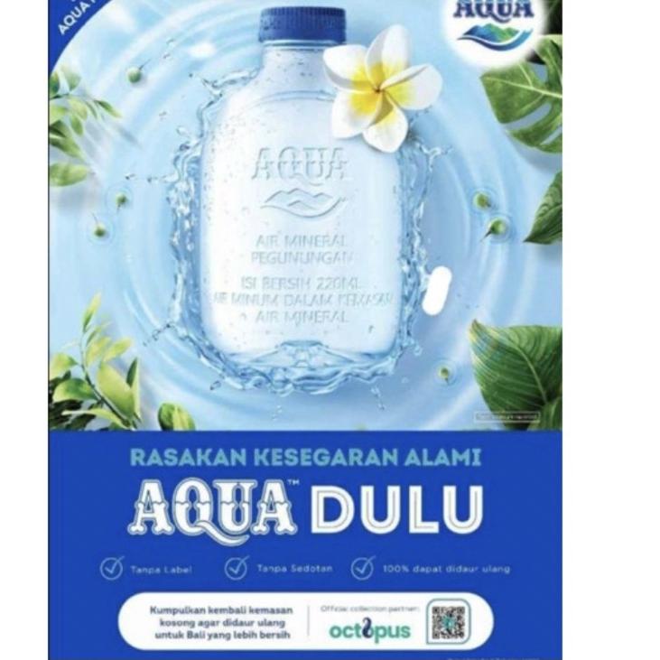 

◄ AQUA BOTOL MINI 220ML KEMASAN BARU ( LIMITED EDITION ) ✿