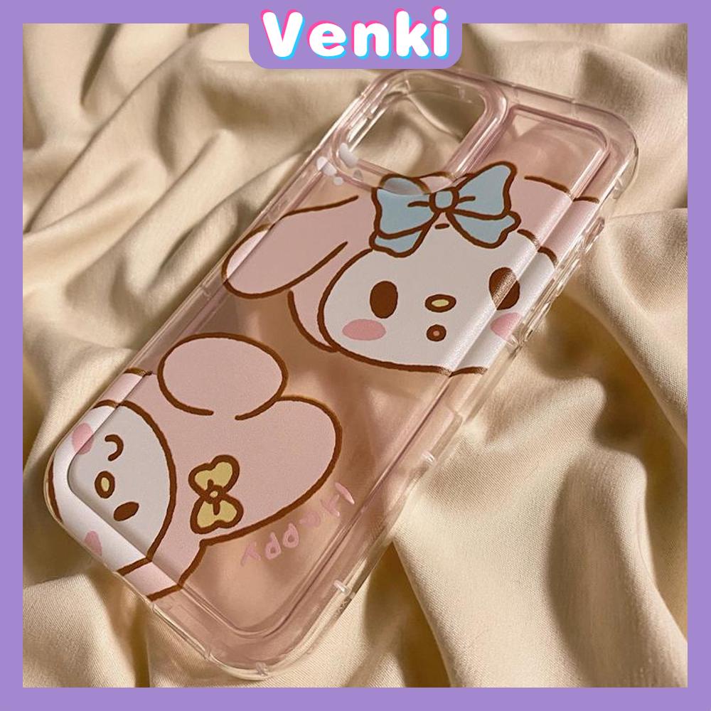 Case iPhone 14 Pro Max Soft TPU Clear Jelly Airbag Case Cute Cartoon Couple Animals Camera Protection Shockproof For iPhone 14 13 12 11 Plus Pro Max 7 Plus X XR