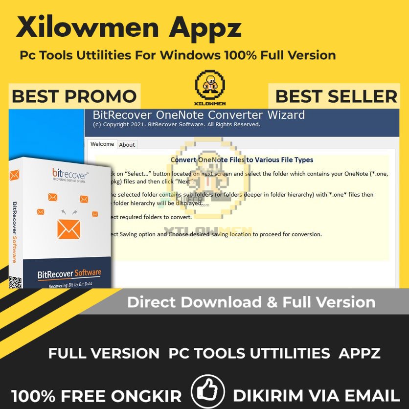 [Full Version] BitRecover OneNote Converter Wizard Pro PC Tools Software Utilities Lifetime Win OS