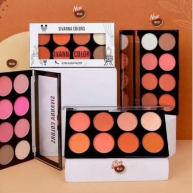 ☆ Sivanna Colors Ultra Blush Palette ORIGINAL THAILAND | Blush On Sivanna HF319 ➯