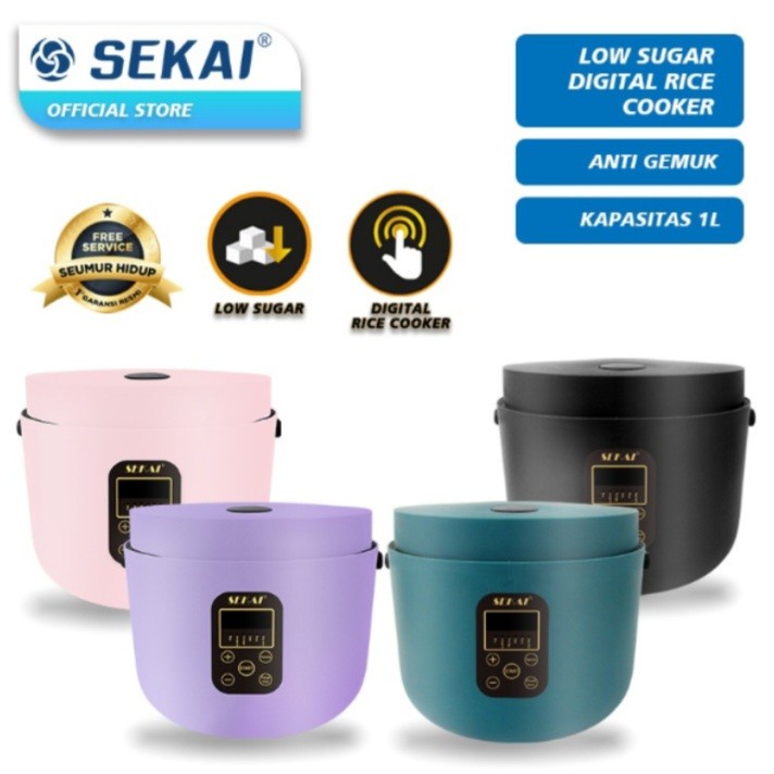 Rice Cooker Sekai CMW 720 Low Carbo Low Sugar Magic Com Sekai 720 Less